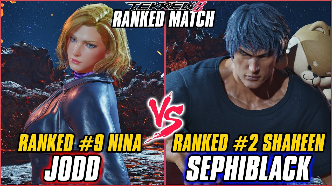 TEKKEN 8 ▰ JODD (#9 Ranked Nina) vs SEPHIBLACK (#2 Ranked Shaheen) ▰ T8 GAMEPLAY