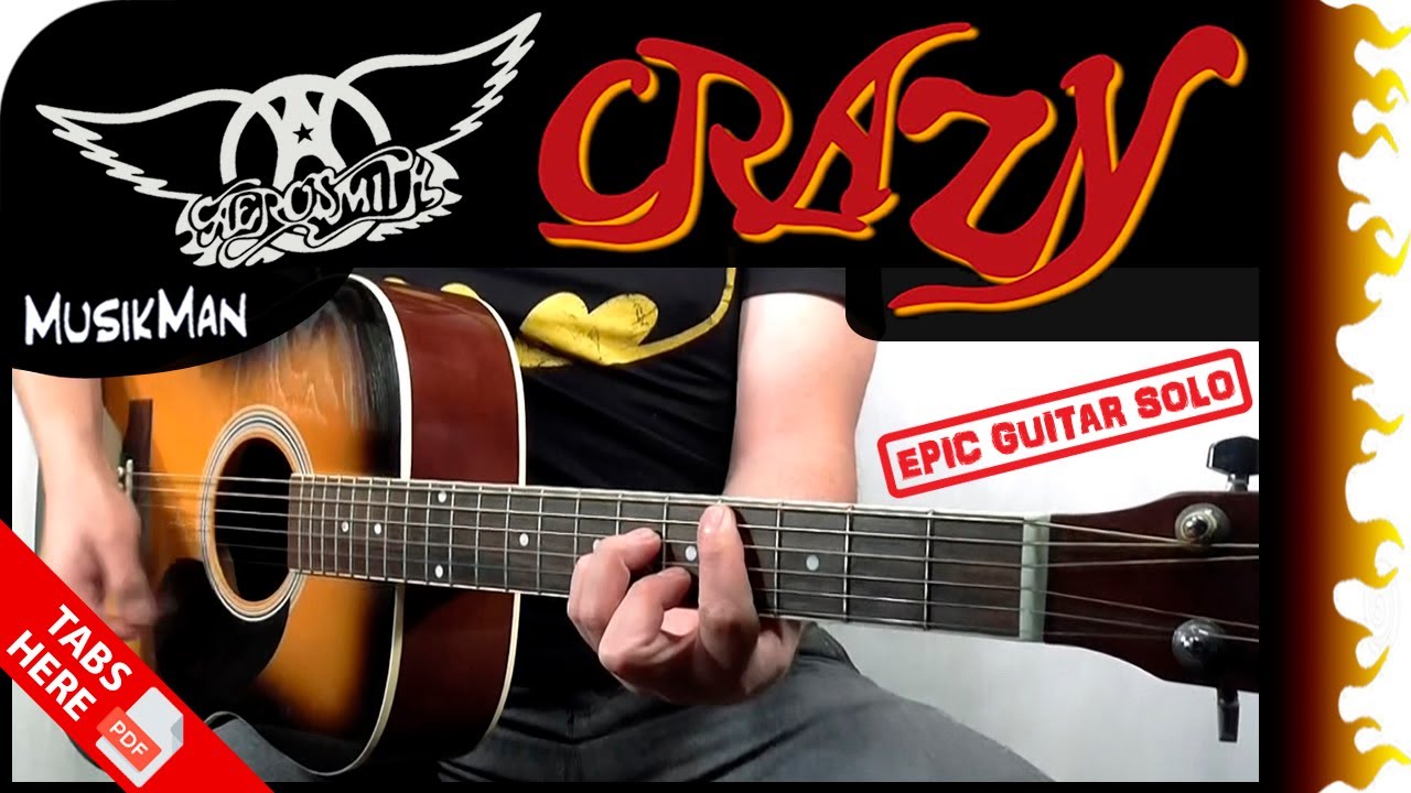 CRAZY 😵 - Aerosmith / GUITAR Cover / MusikMan N°181