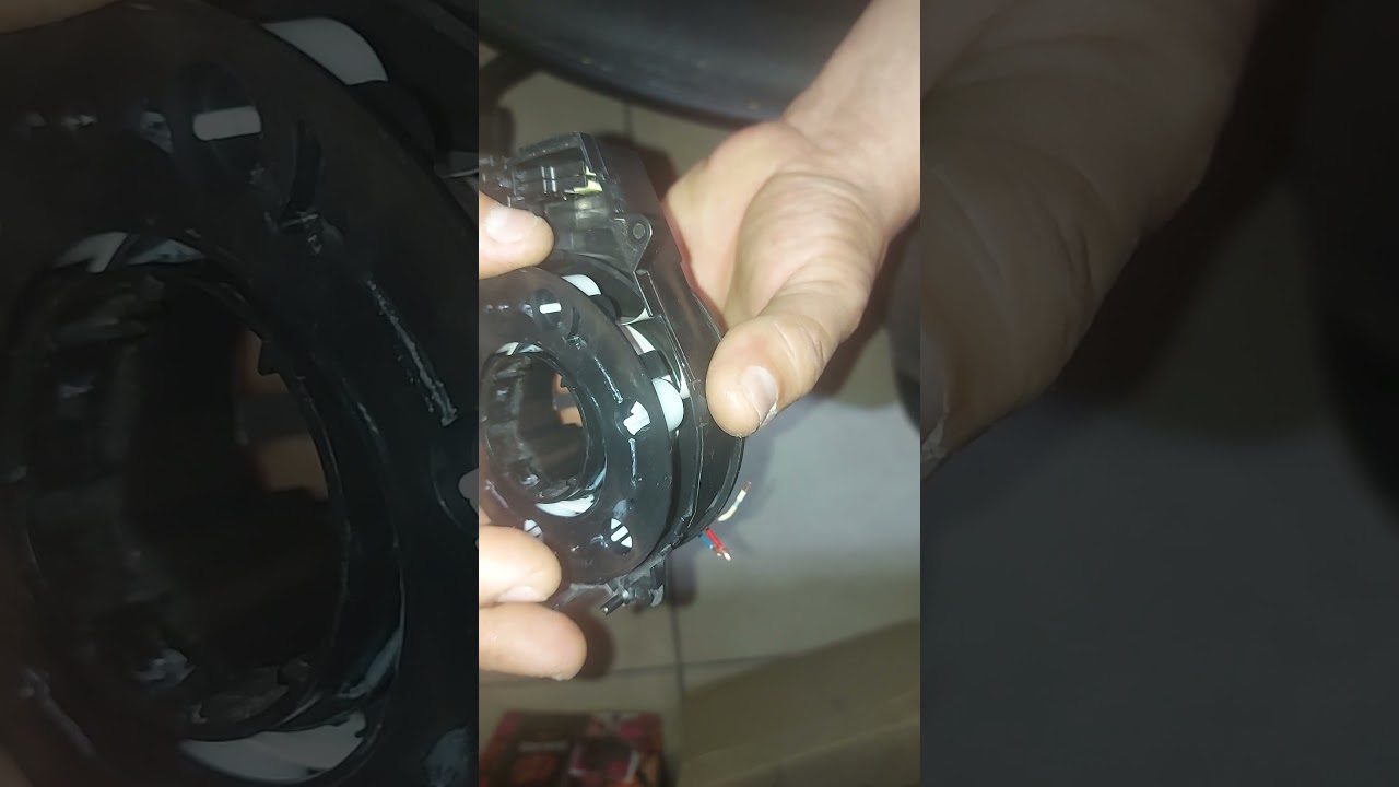 como armar clock spring o reloj volante mazda 3 2010