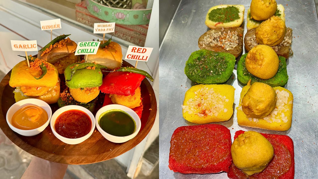 Delhi का सबसे रंगबिरंगा vadapav platter मात्र ₹600 मे 😱
