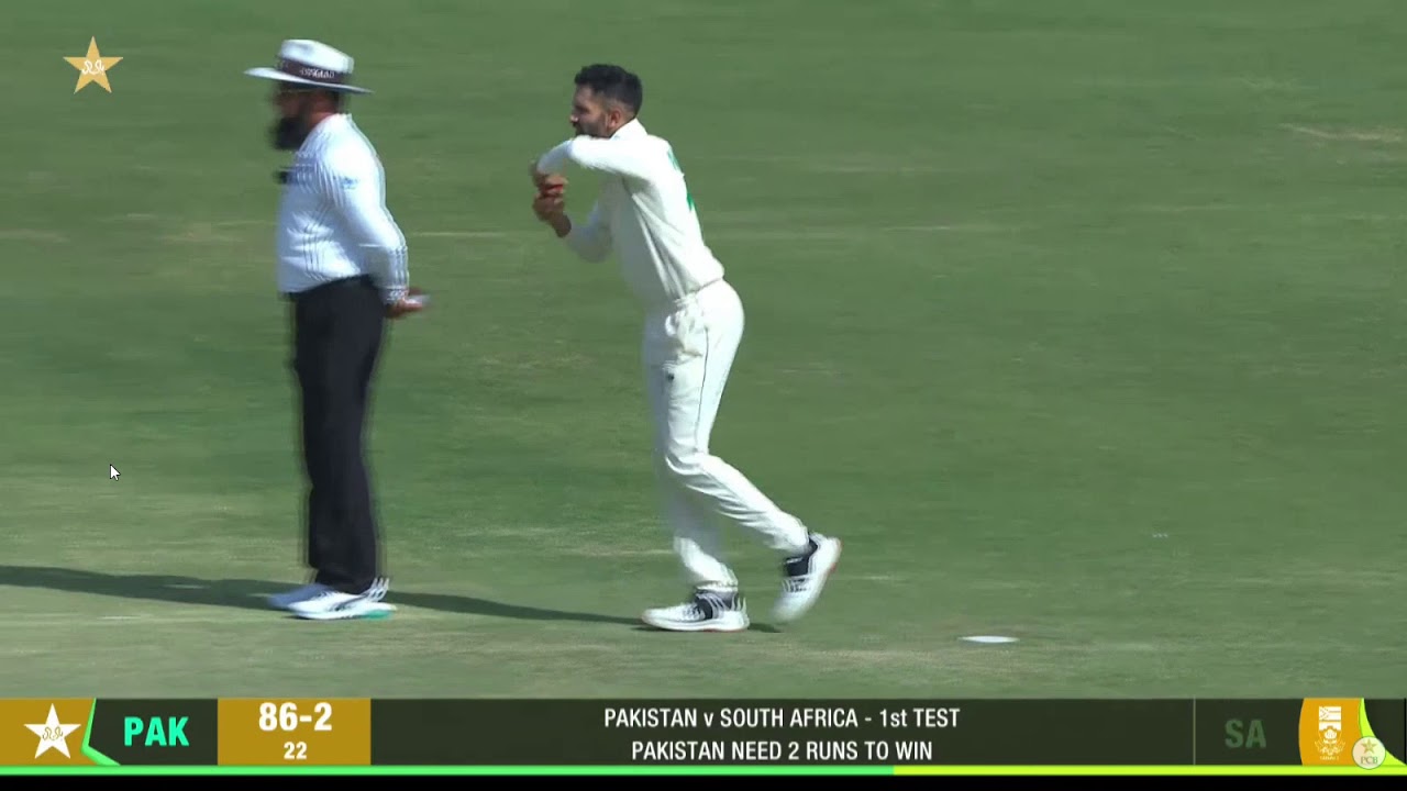 Babar Azam Dismissal at the End of Match - Maharaj Takes wicket 2nd Time || Pakistan vs SouthAfrica