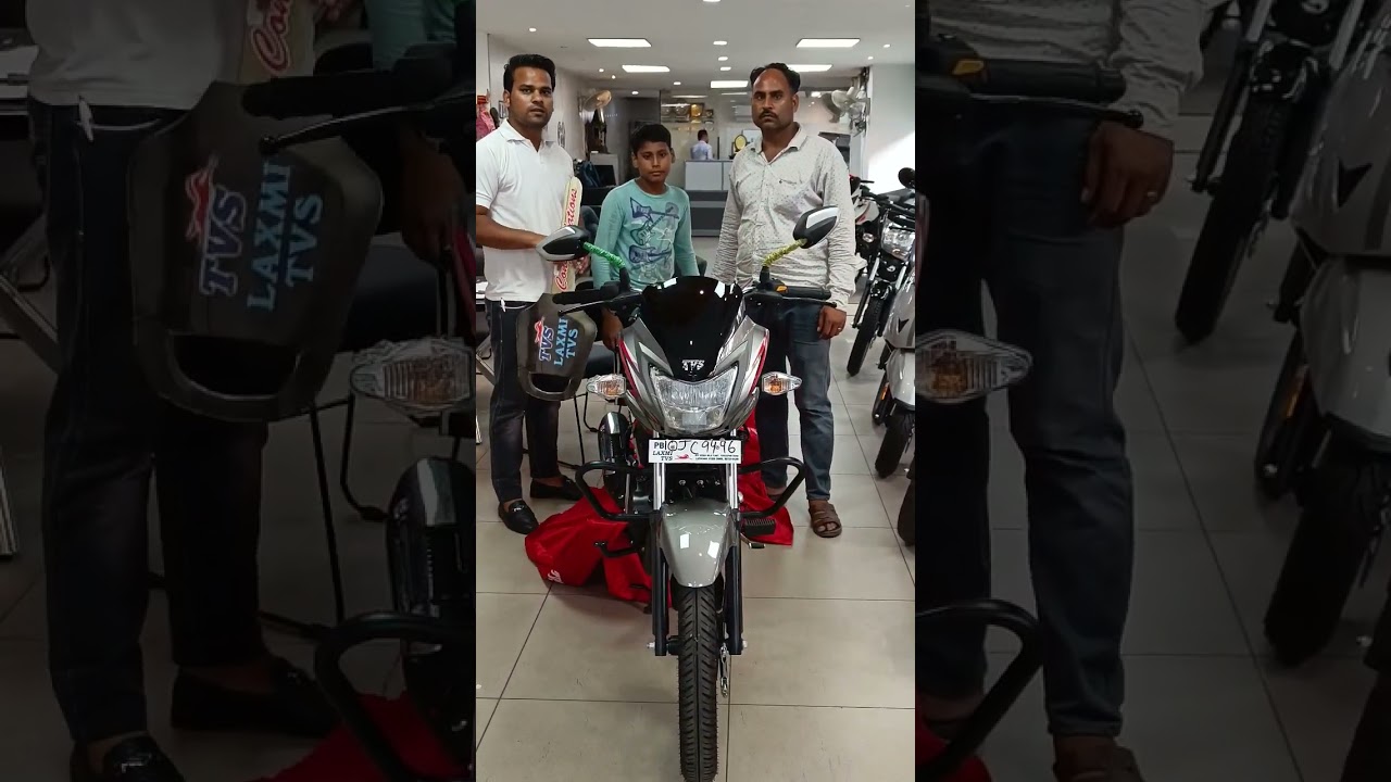 TVS Star City Plus E20 Bike Delivered #tvsraider #starcityplus #bike #tvsbike #shorts #viral #bs6