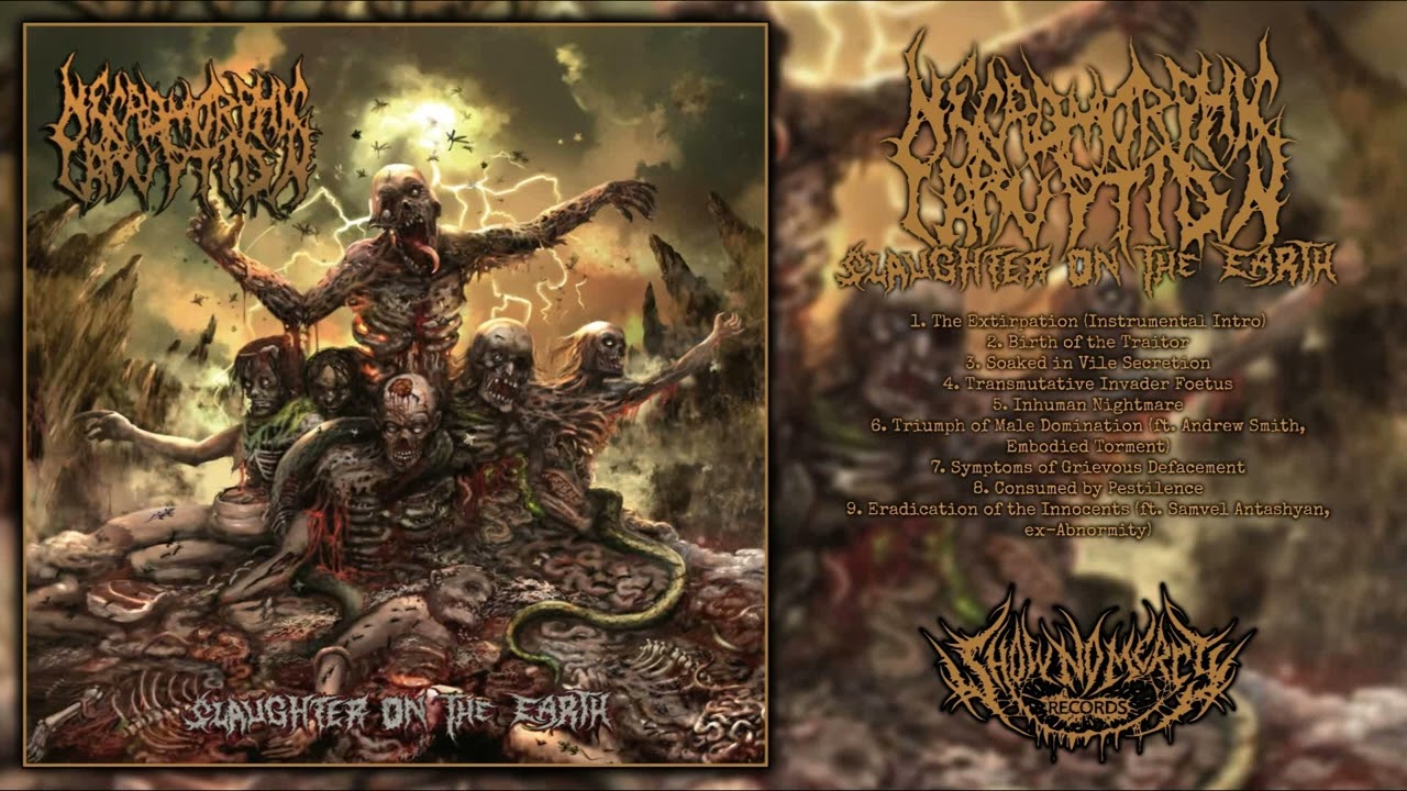 Necromorphic Irruption - Slaughter on the Earth [Full-Length] (Slamming Brutal Death Metal - 2013)