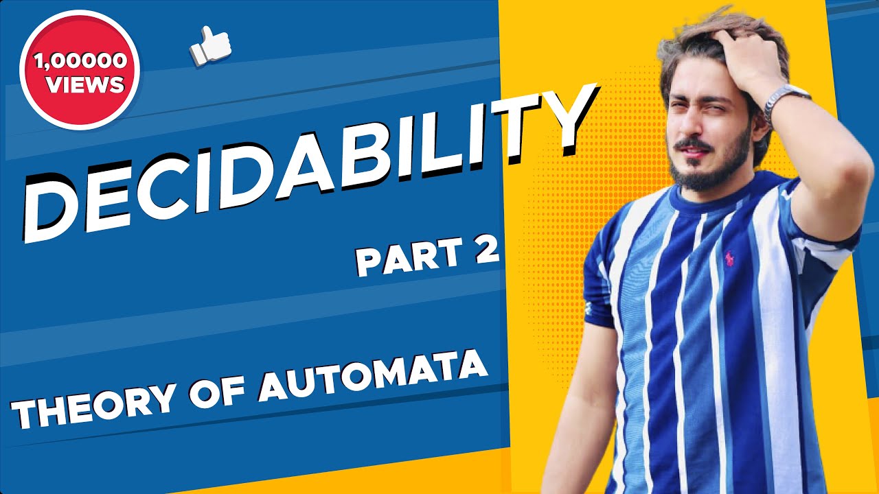 #31 Decidability in theory of Automata | what is decidability problem language