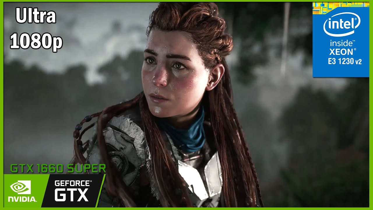Horizon Forbidden West -  Xeon E3 1230 v2 - GTX 1660 Super