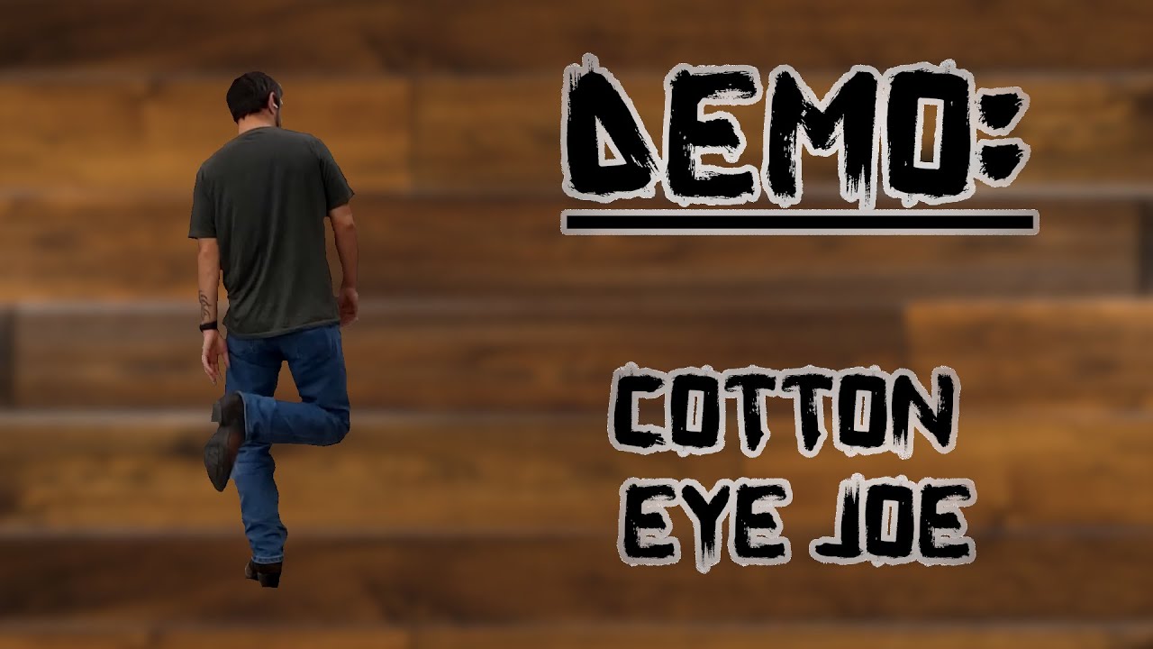 Cotton Eyed Joe Line Dance to Music