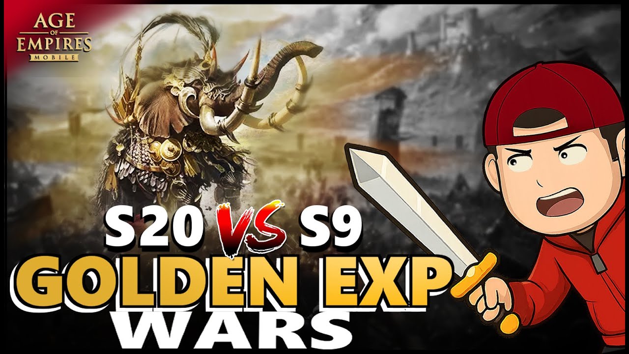 S09 vs S20 Golden Expedition Is Brutal! First Impressions + Fight Gameplay - Age of Empires mobile
