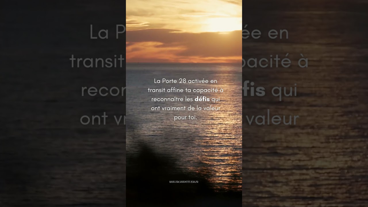 Porte 28 de la prise de risques (joueur / joueuse) activ&eacute;e par les transits #designhumain