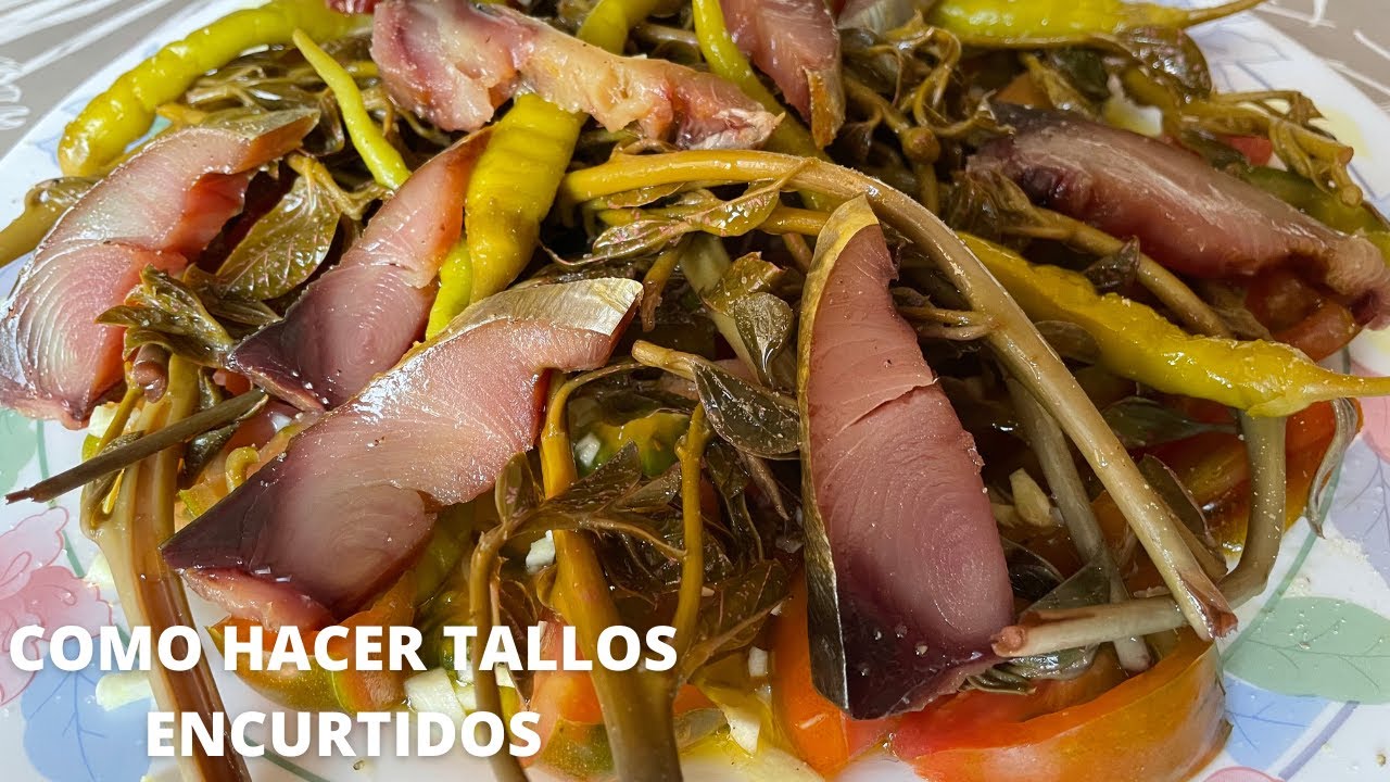 Como ENCURTIR tallos de TAPENERA, ALCAPARRAS, TÁPENAS y ALCAPARRONES para LA MEJOR ensalada gourmet