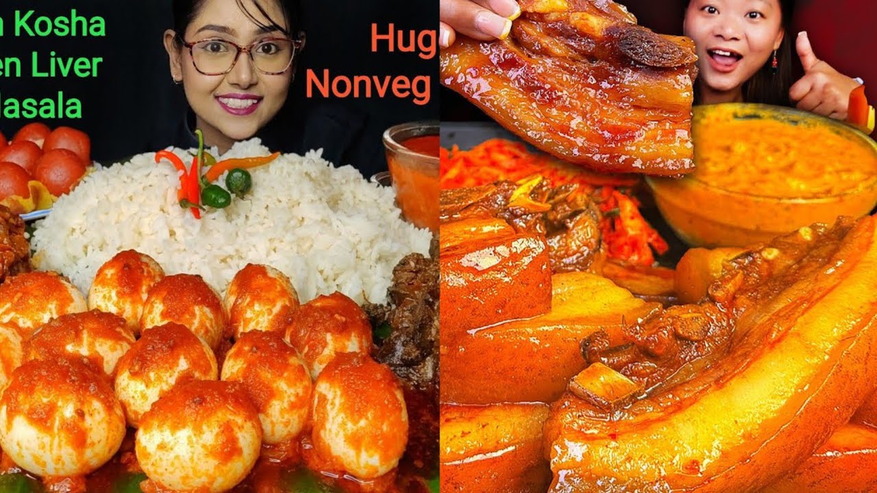 [1-Minute Mukbang] - Foodie Darling, Gurung Eating Channel