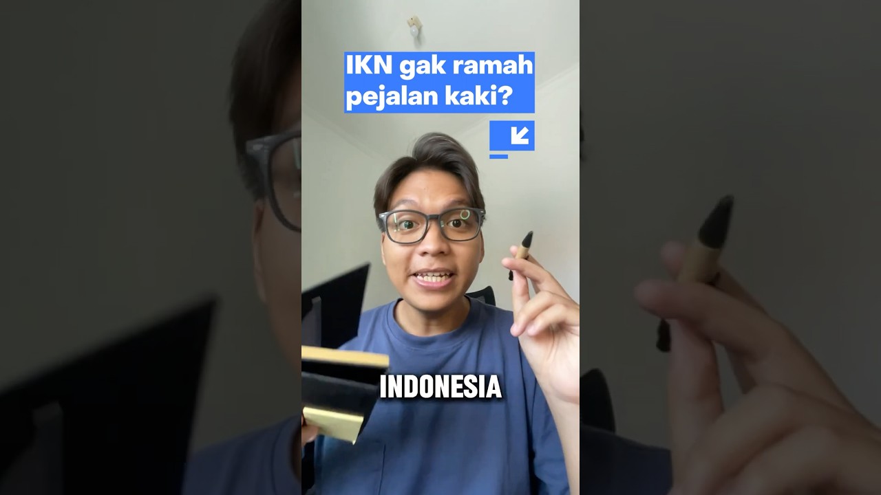 IKN Katanya Ramah Pejalan Kaki? #iknnusantara #indonesia #shorts