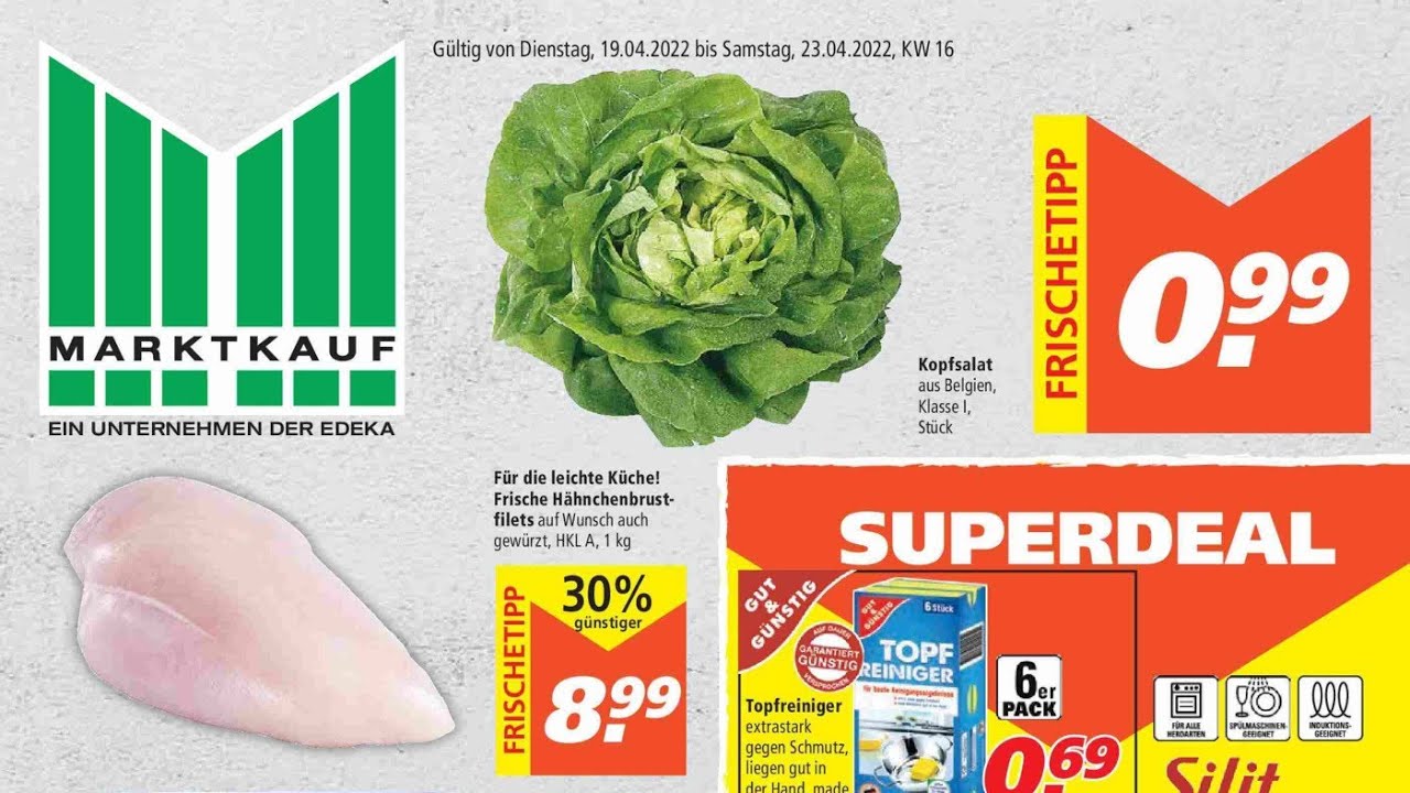 🛒 Marktkauf 19. bis 23. April 2022 - Neuigkeiten, Angebote Deutschland 🇩🇪