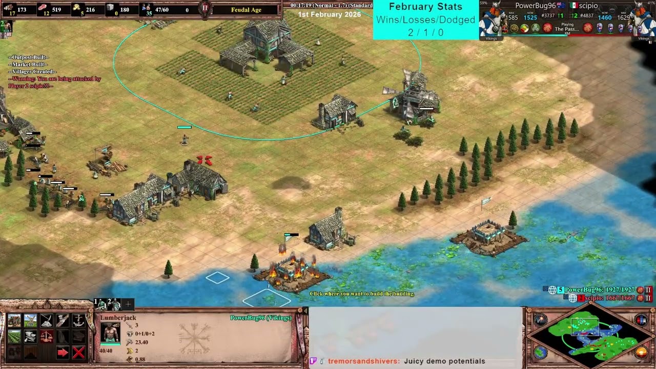 RM 1v1 The Passage | Vikings Mirror | AoE2