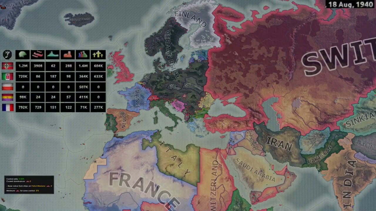 WW2 Simulation- Balanced Map
