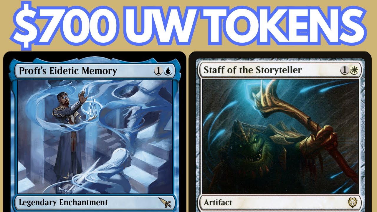 STEP INTO MY MIND PALACE! Legacy UW Tokens NO RESERVE LIST ft. Proft's Eidetic Memory. MTG League