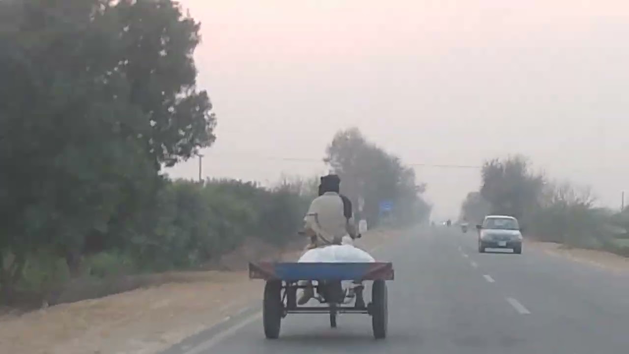 Sunset Beautiful view #cholistan #villagelife #song 