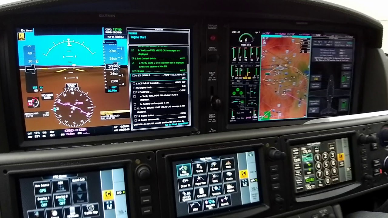 Cirrus Sf50 Vision Jet - Engine Start Up