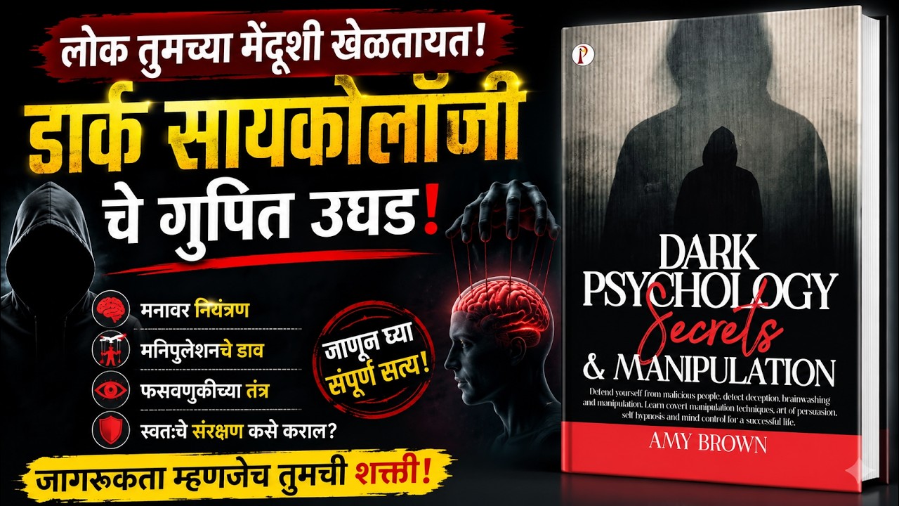 Dark Psychology Secrets and Manipulation | Audiobook Summary in Marathi