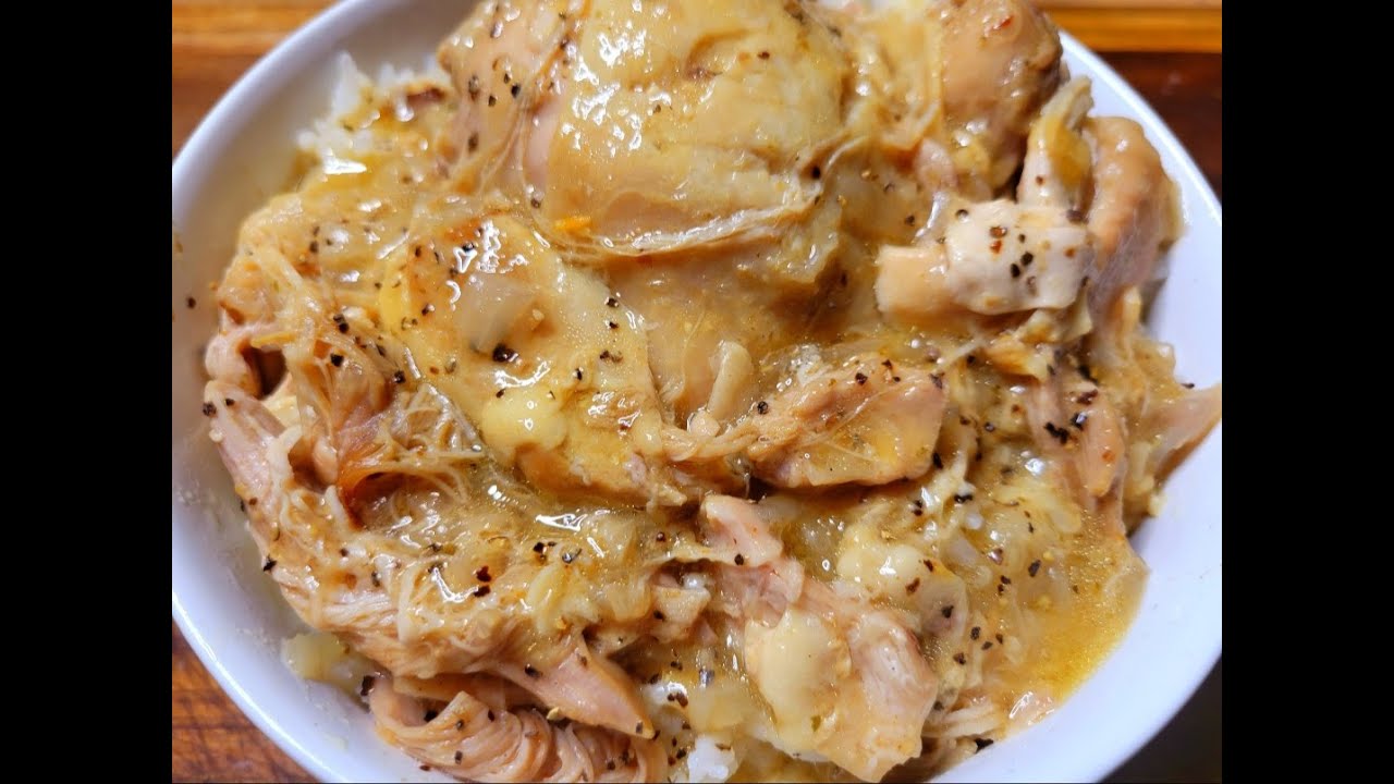 SOUTHERN STEWED CHICKEN (RAY MACK STYLE)