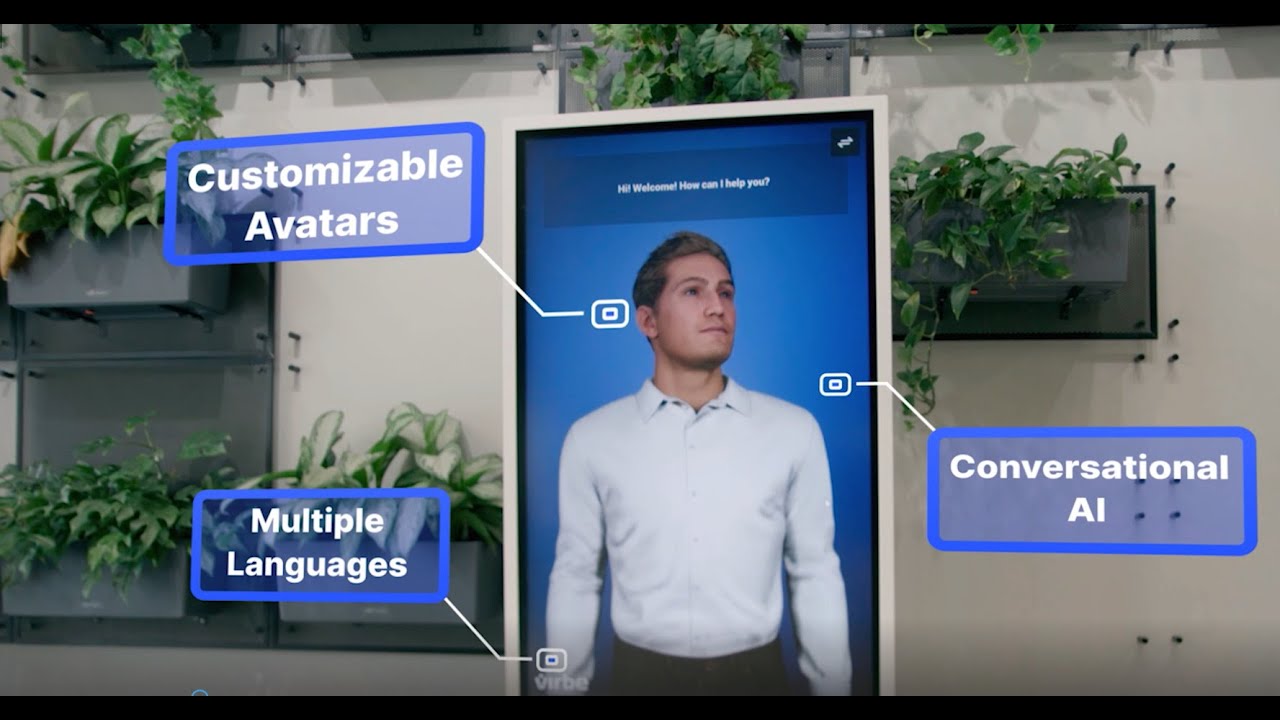 Virbe Digital Signage solution for seamless customer experience