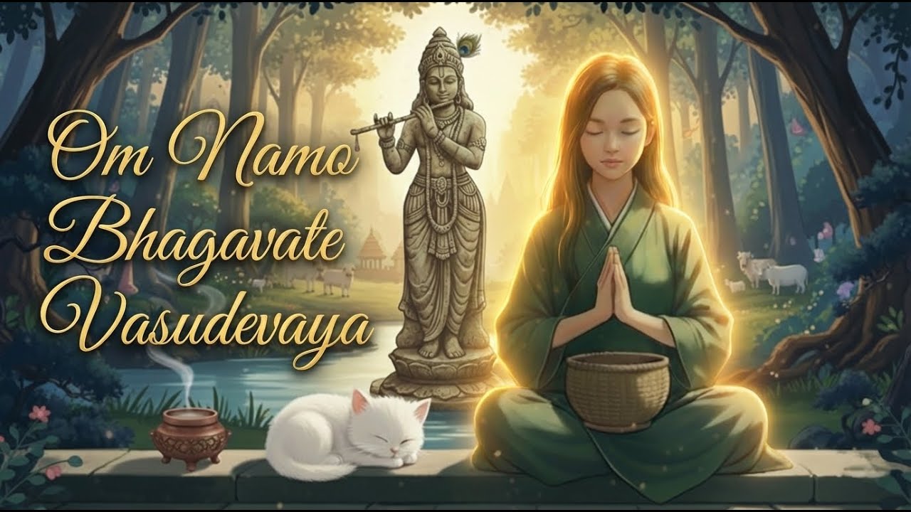 Om Namo Bhagavate Vasudevaya | Sacred Mantra for Peace, Devotion & Inner Stillness