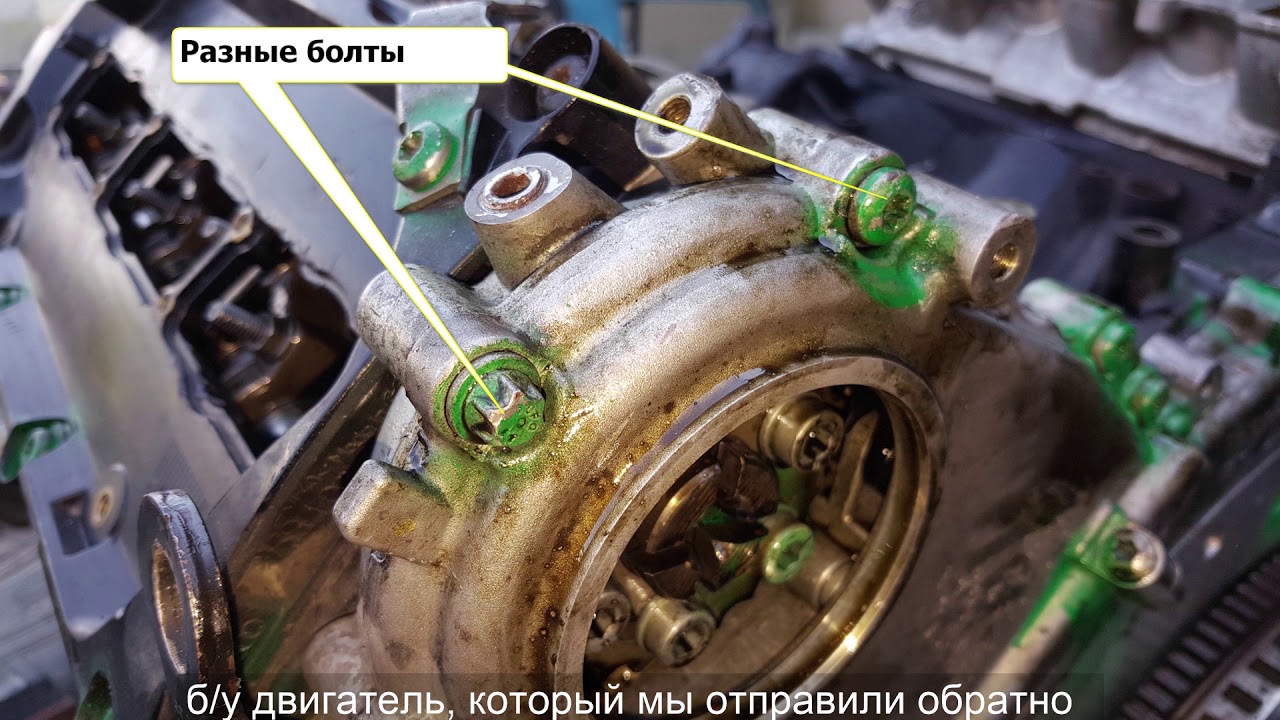 История обрыва цепи ГРМ: замена двигателя VW Touareg 3.0d, CASA