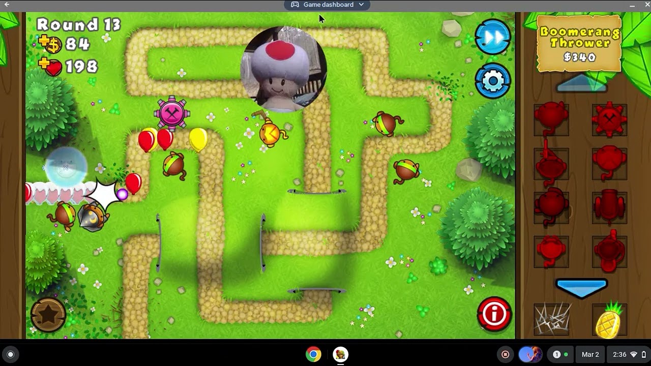 btd with toad