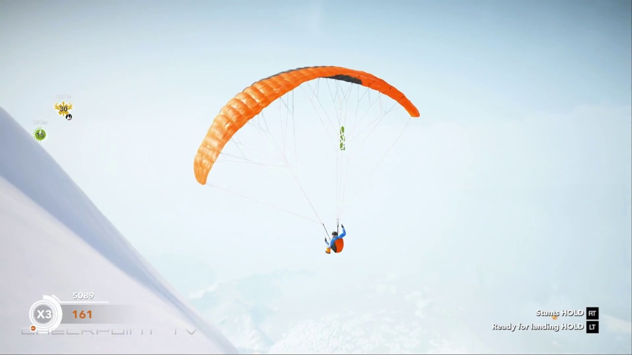 Steep Alaska Long Flight To The Top Gameplay