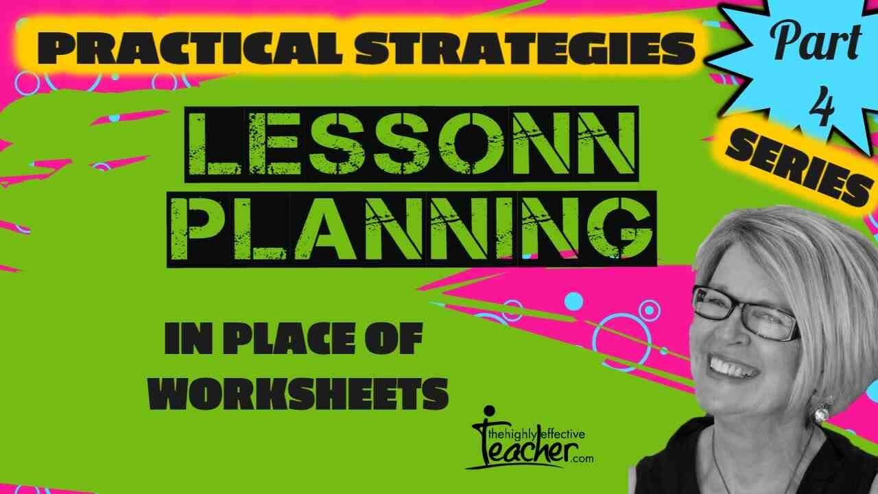 Серия учебных материалов по педагогическим стратегиям - Рабочие листы - Часть 4