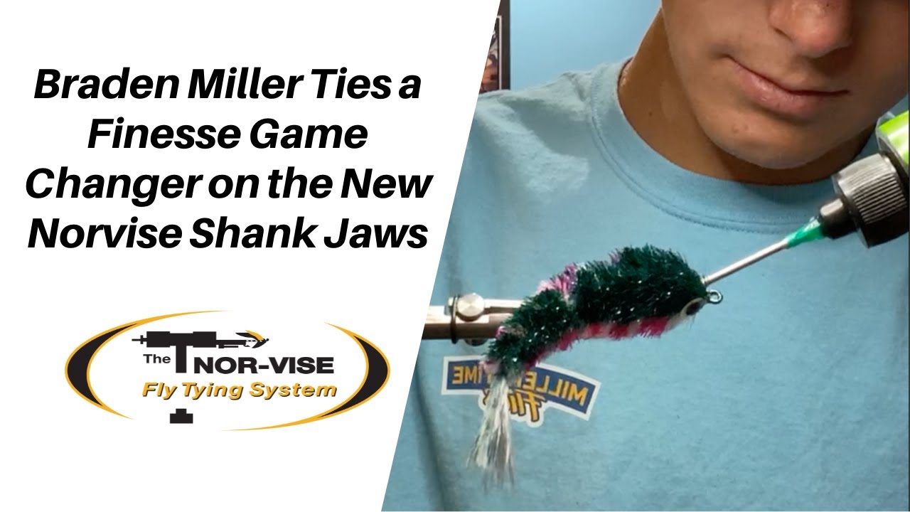 Braden Miller Ties a Finesse Game Changer on the New Norvise Shank Jaws