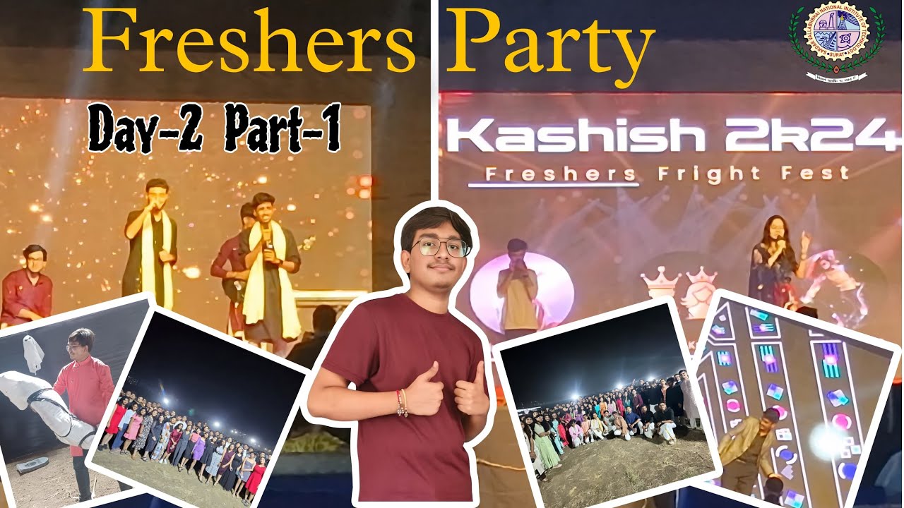 Kashish Day 2 - Part 1 | NIT Surat | Kashish 2K24 | #kashish #nitsurat