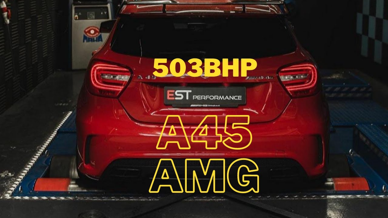 500BHP EST TUNED MERCADES A45 AMG IS A ROCKET