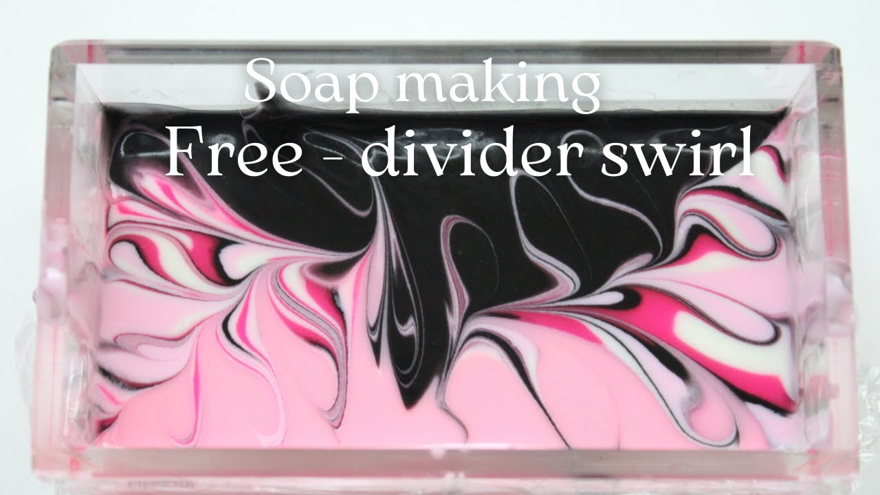 Free - Divider Swirl Soap Making | Cold Process Soap