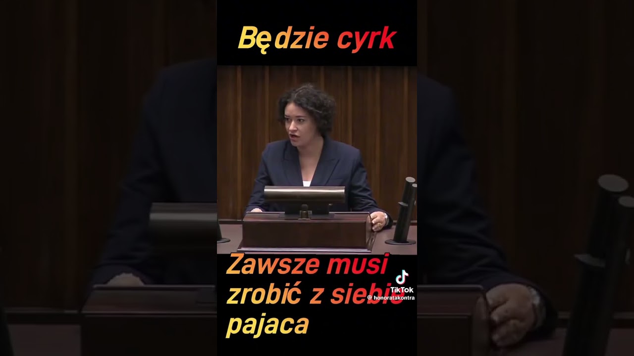 Cyrk w sejmie RP . prosiłam i minutę ciszy 