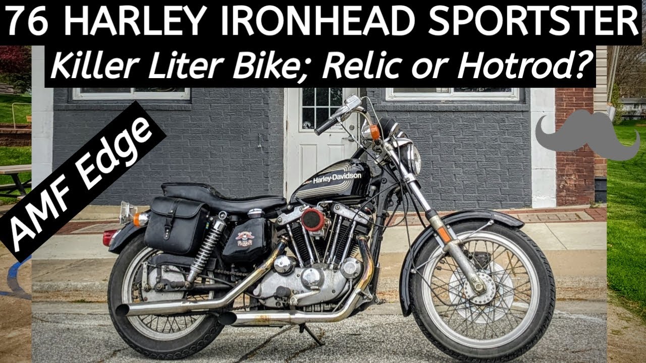 Harley-Davidson Ironhead Sportster No Oil Leaks! No Vibrations!