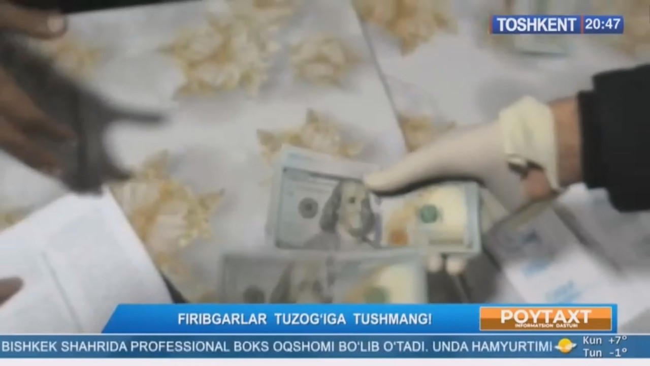 Firibgarlar tuzogʻiga tushmang!