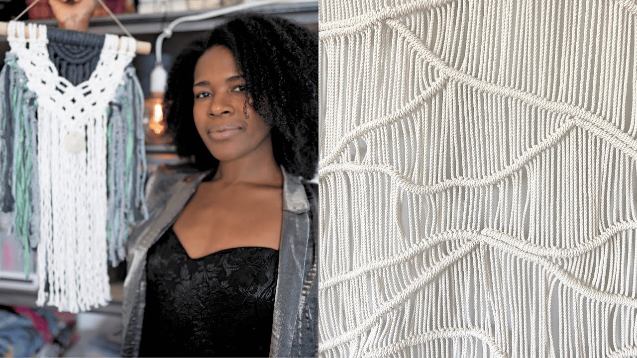 How to Macrame for Absolute Beginners | 7 BASIC MACRAME KNOTS & PATTERNS |