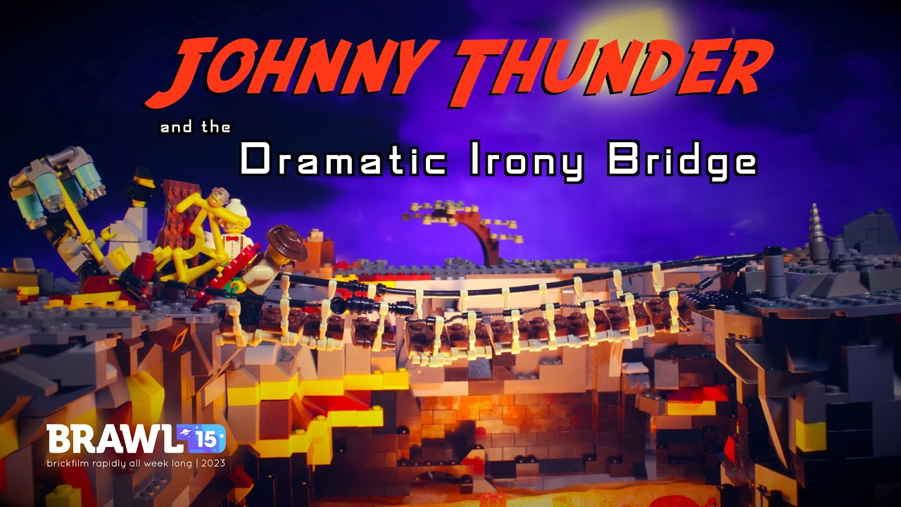 Johnny Thunder & The Dramatic Irony Bridge | 7th Place BRAWL 2023 | LEGO Stop Motion