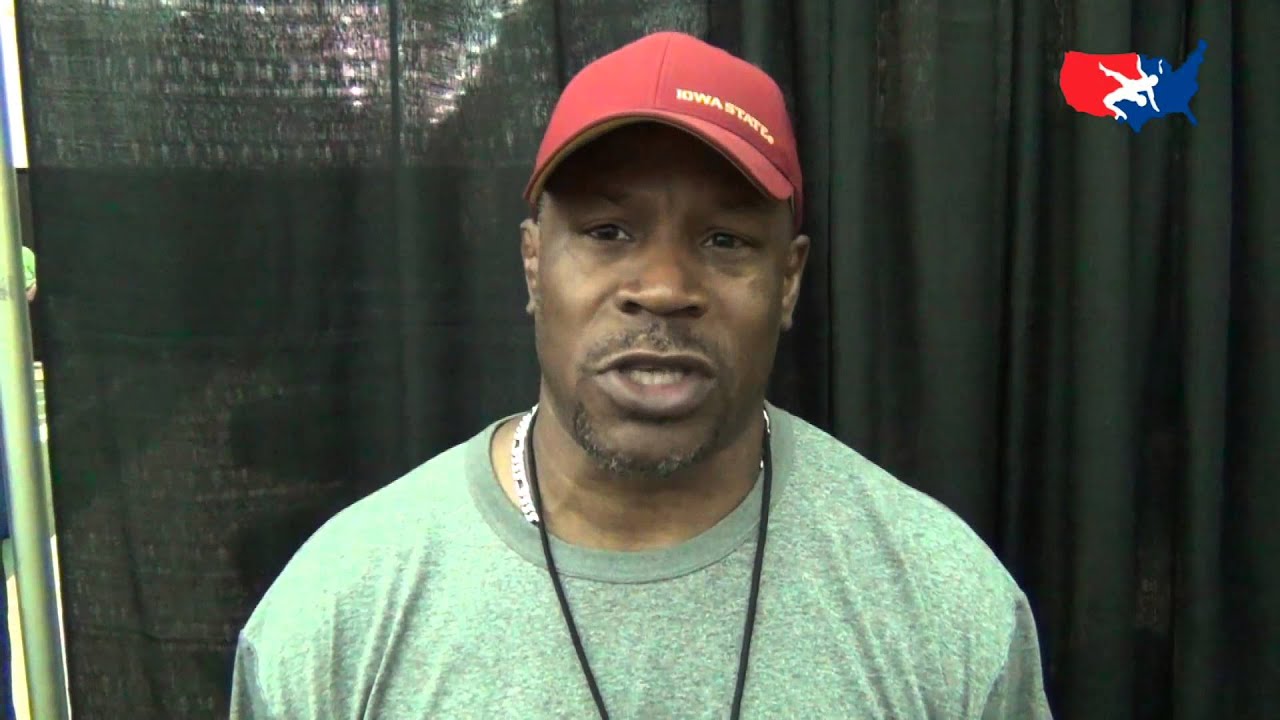 Iowa State coach Kevin Jackson at University Nationals
