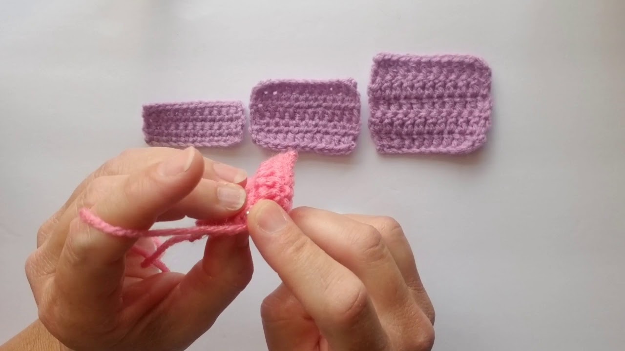 Learn to crochet series #5 - how to double crochet