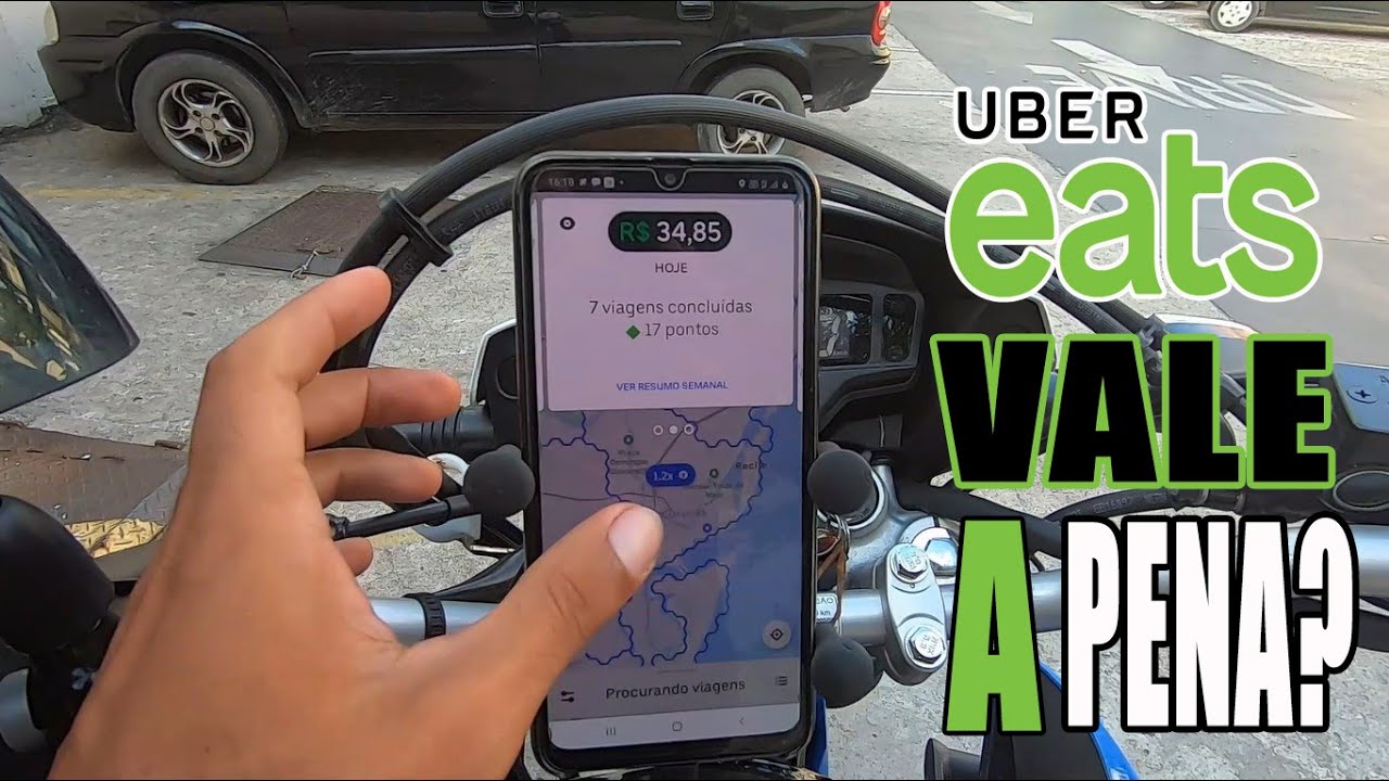 MEU PRIMEIRO DIA NA UBER EATS: QUANTO GANHEI?