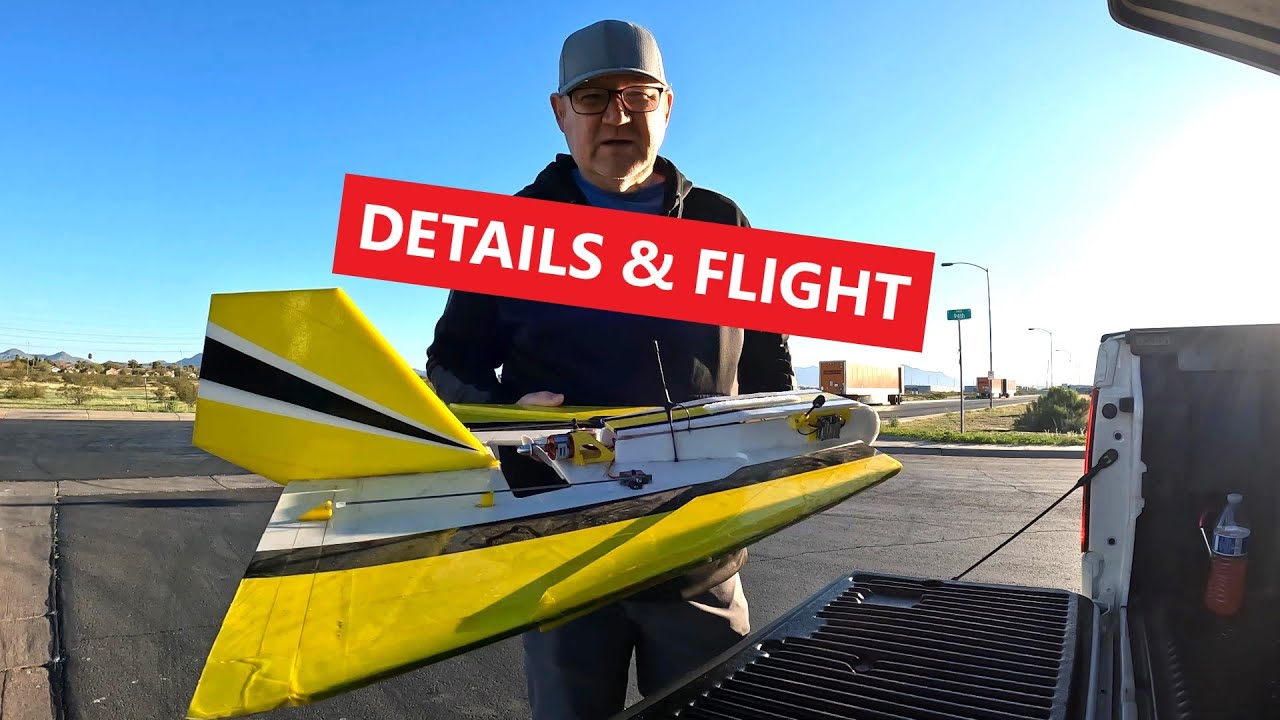 Build this Plane! - FPV Stingray // Details and Flight