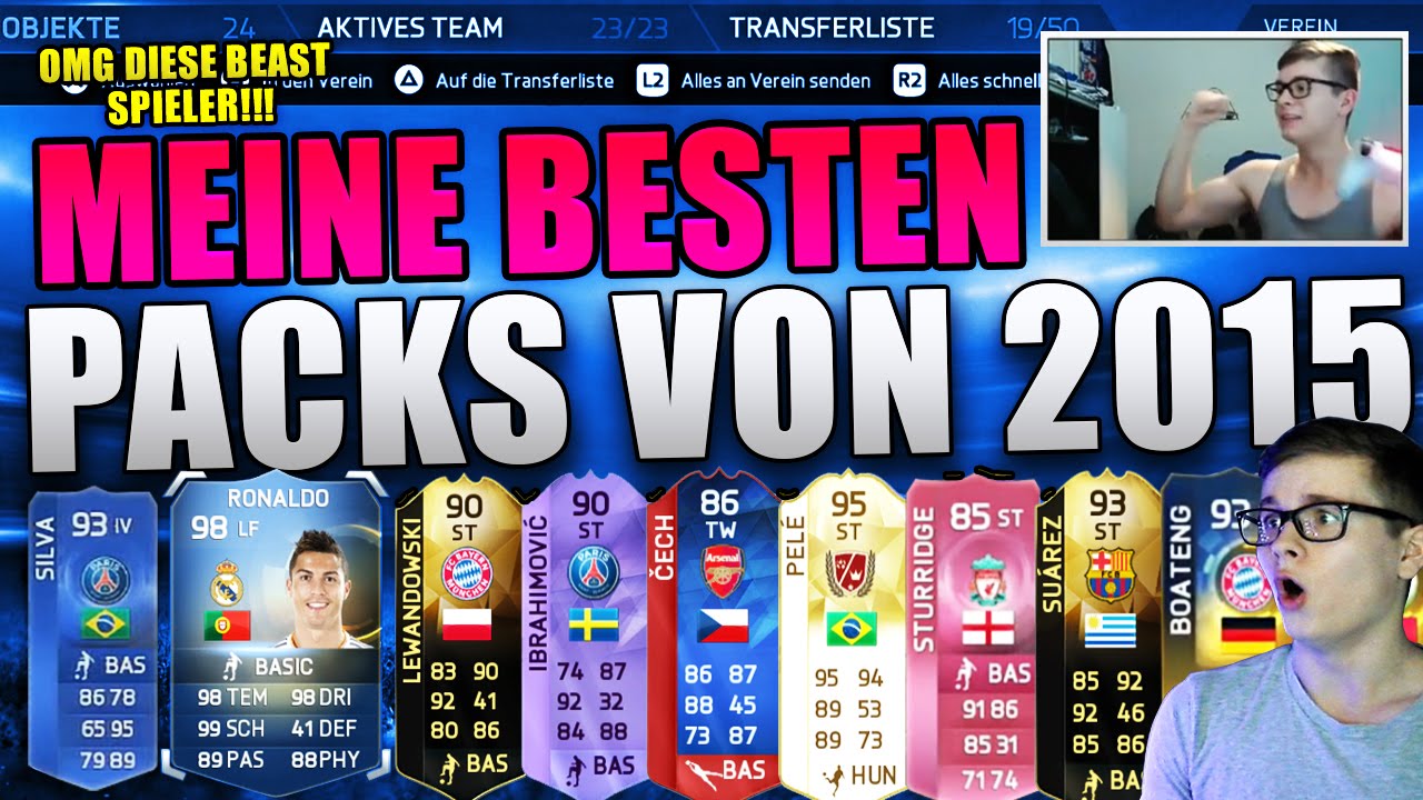 FIFA 16 (15): ULTIMATE TEAM DEUTSCH - MEINE BESTEN PACKS IM JAHRE 2015!!! [TOTY, TOTS, IFs & CO!]