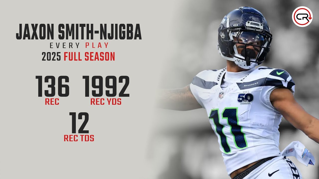 Jaxon Smith-Njigba 2025 Highlights | Every Target and Catch