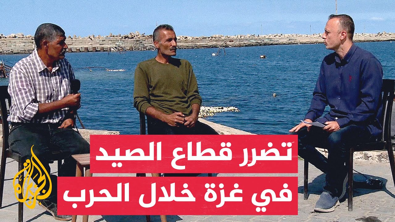 المكتب الحكومي بغزة: 100٪ من الثروة السمكية تضررت نتيجة استهداف الاحتلال لمناطق الصيد