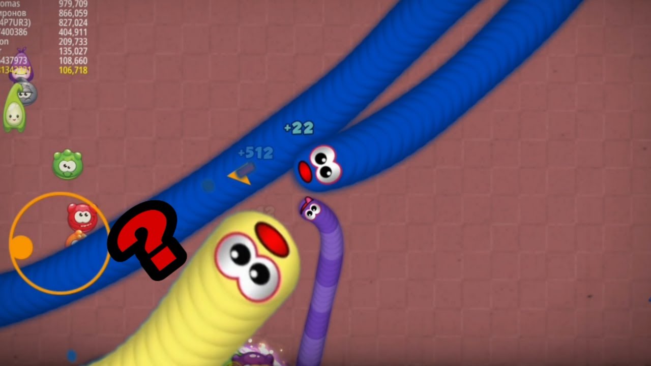 Worms Zone.io Snake game best gameplay . new map time zone !! 7 min die #Ep6