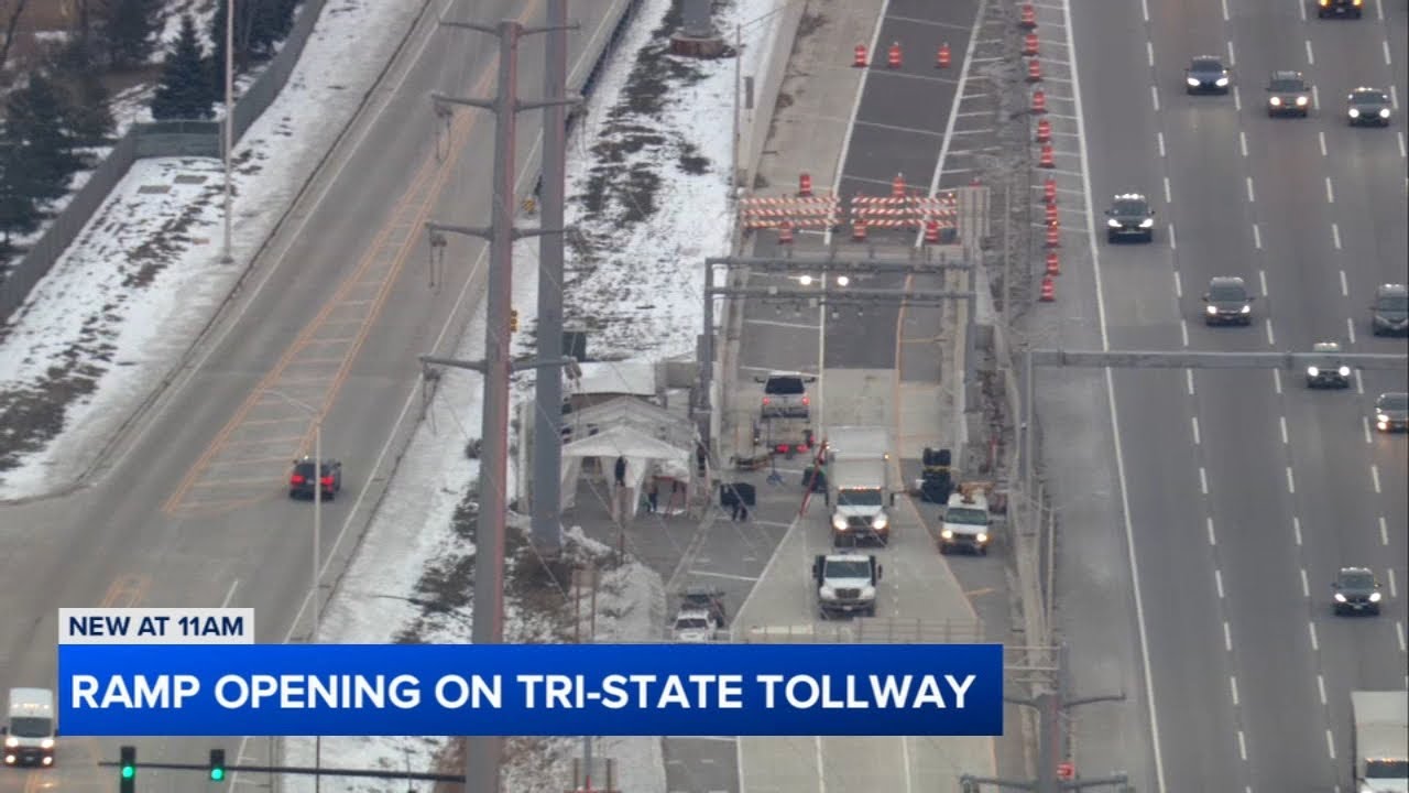 New ramp from SB I-294 to County Line Road opens