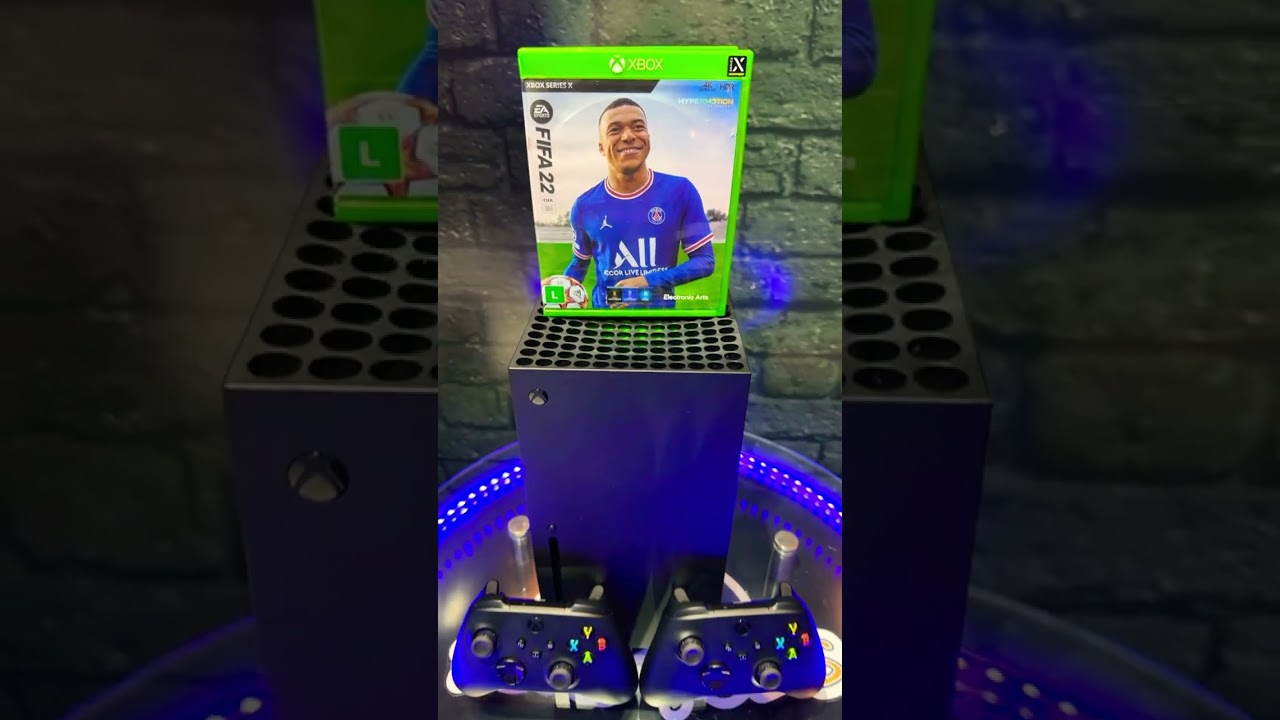 Xbox Series X com FIFA 22 e garantia de 6 meses pela loja! 🙏🤝❤️ #xbox #xboxone #xboxseriesx