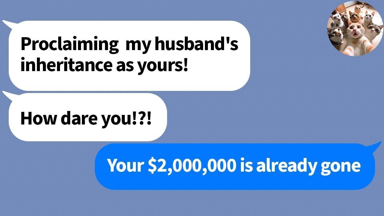 【Apple】My mom in law bragged about her inheritance and burst out laughing at her husband's funer