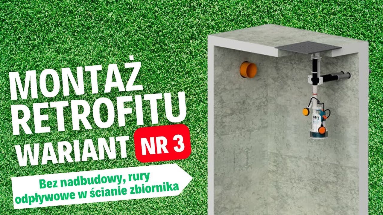 Montaż BEZWYWOZOWEGO zestawu RETROFIT wariant nr 3